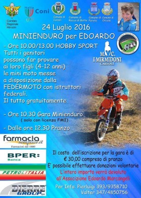 MINIENDURO per EDOARDO