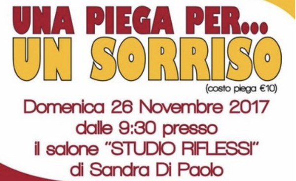 "Una piega per un sorriso" II edizione