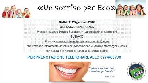 Un sorriso per Edo