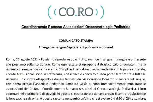 Donazione Sangue